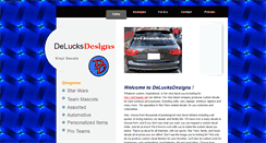 Desktop Screenshot of delucksdesigns.net